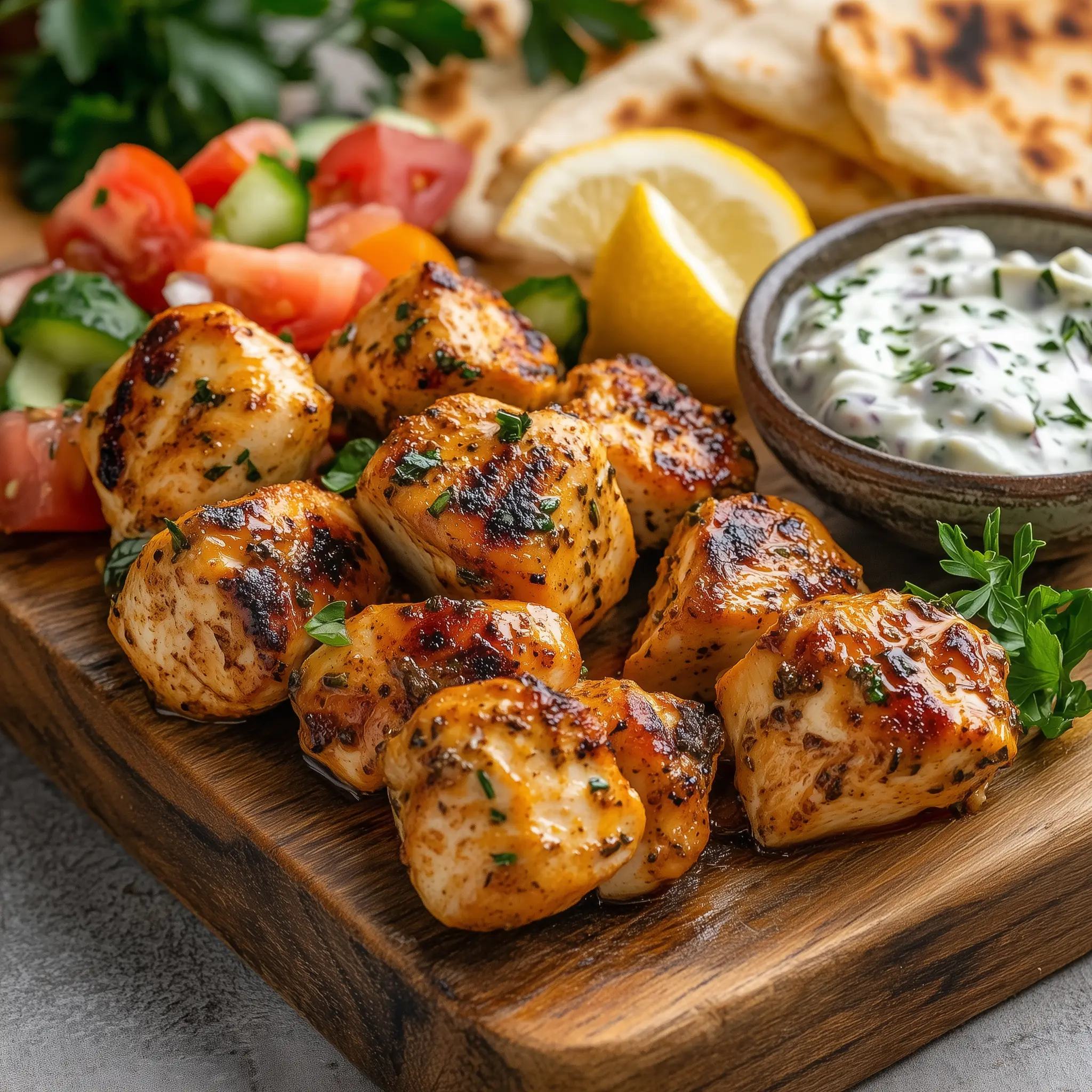 Griechisches Hähnchen aus der Heißluftfritteuse